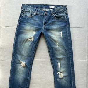 GAP Boyfriend jeans distressed Sz 29